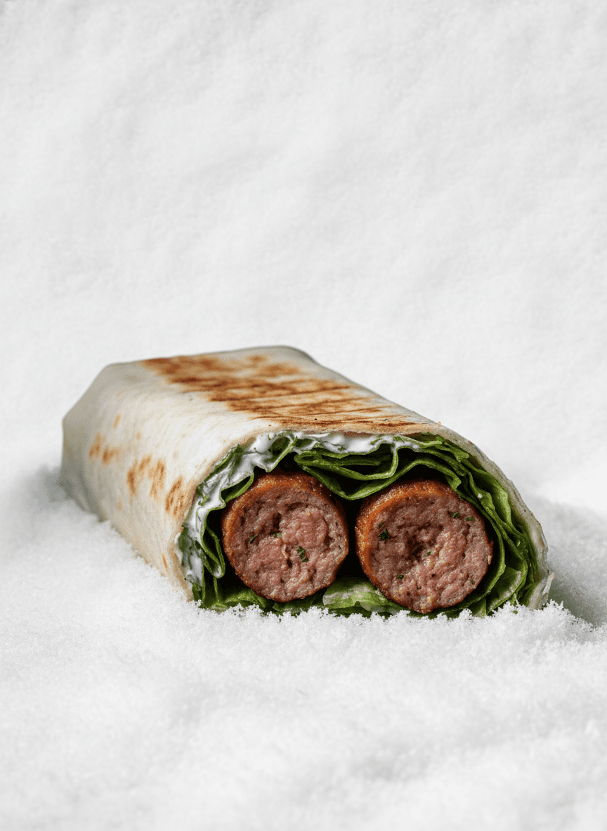 Бурум из люля свинины