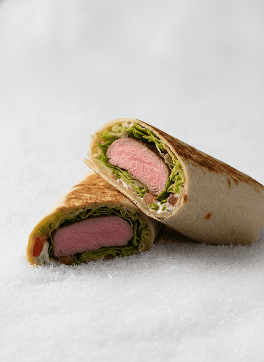 Бурум из розовой телятины