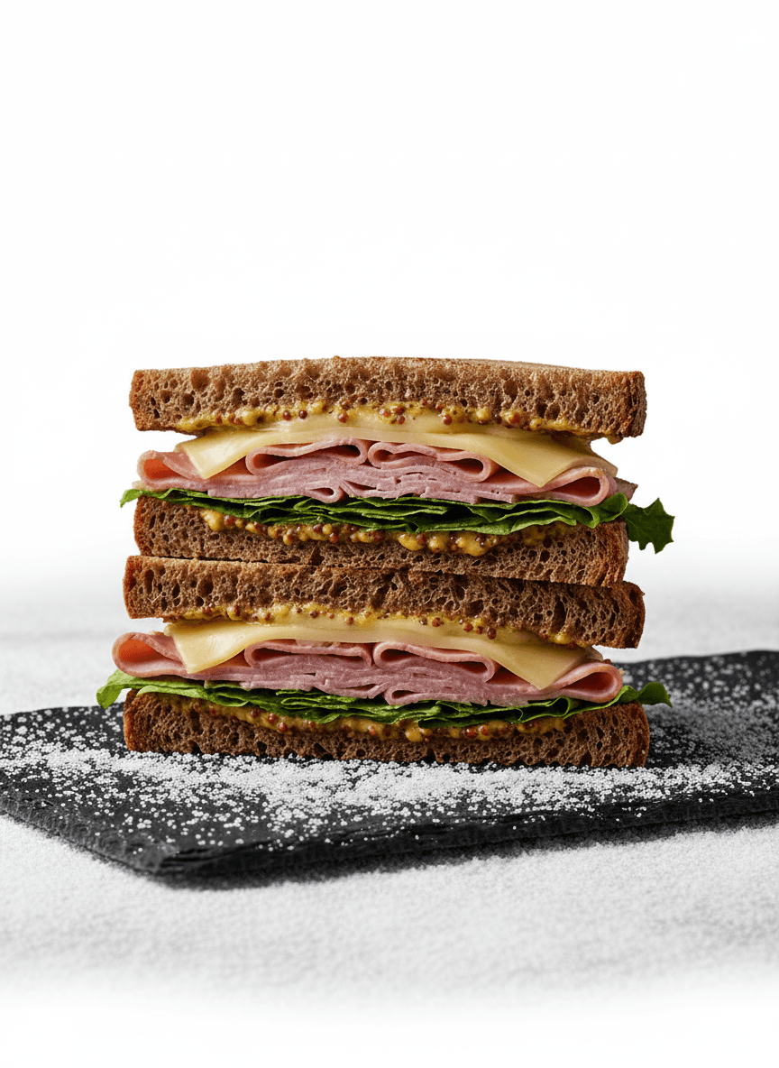 Сэндвич с ветчиной