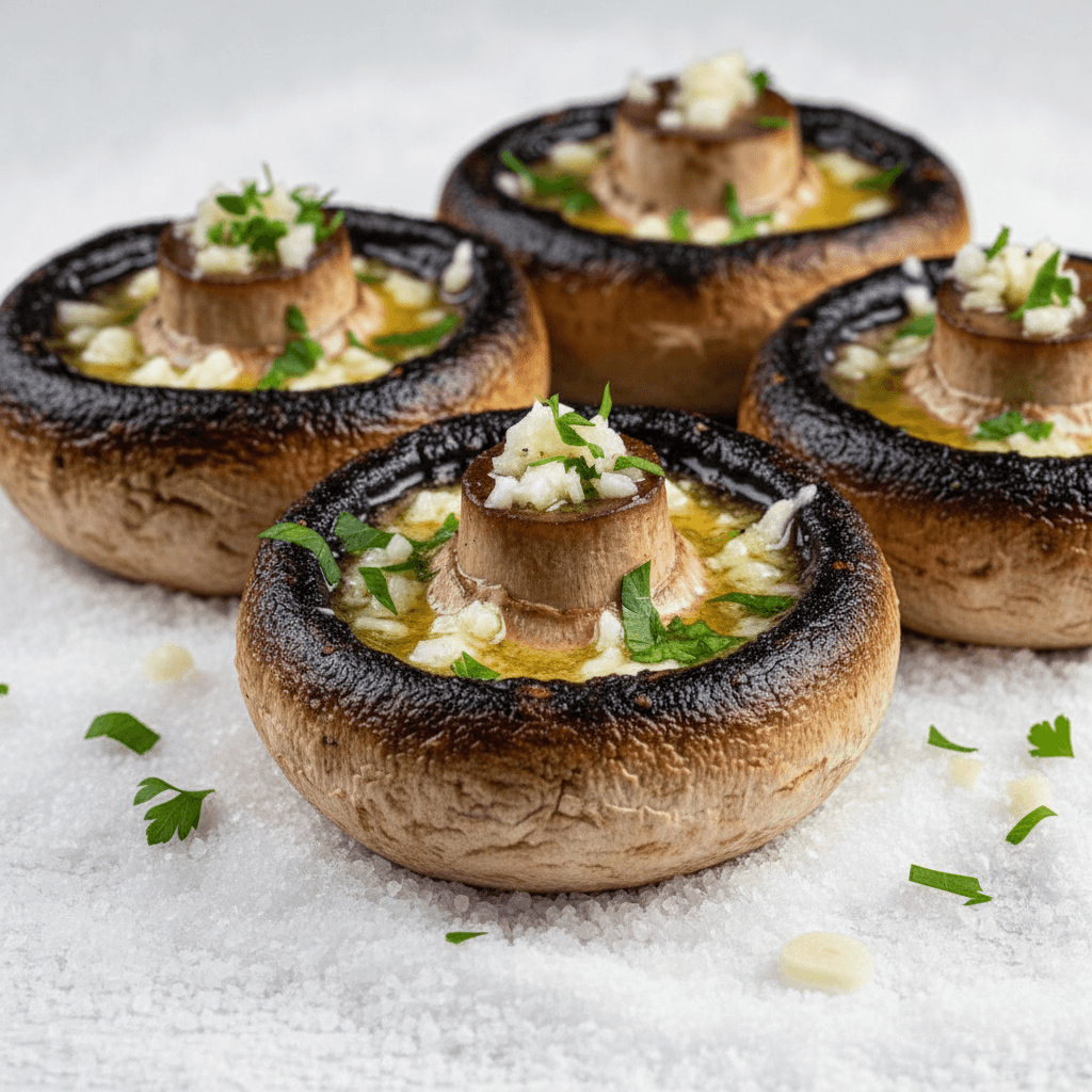 Шампиньоны на углях