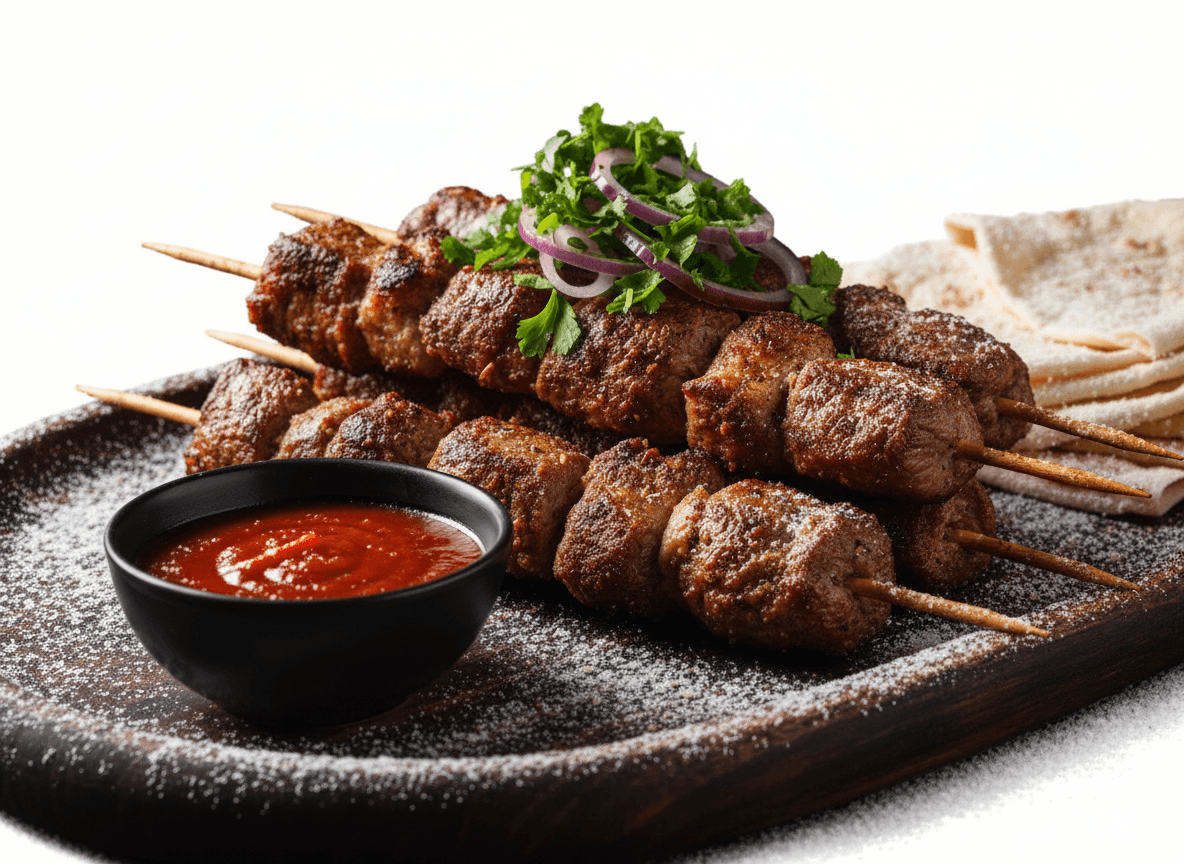 Шашлык из бараньей мякоти