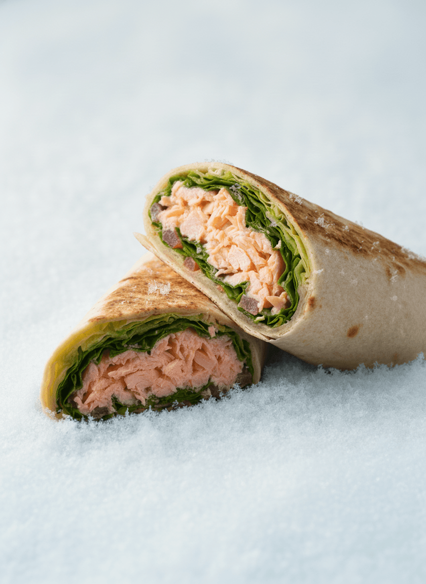 Шаурма с семгой