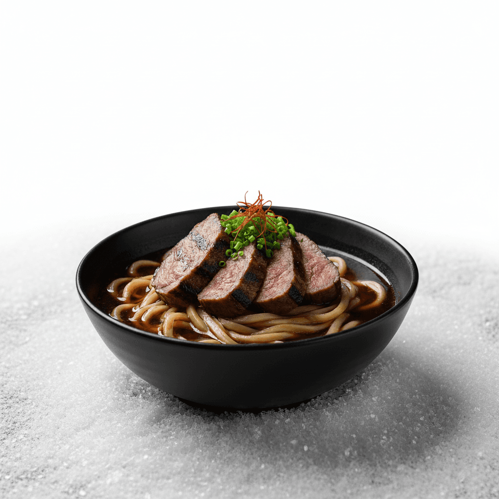 Удон с бараниной