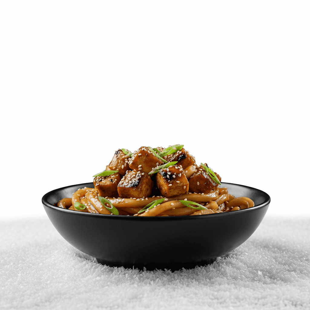 Удон с курицей