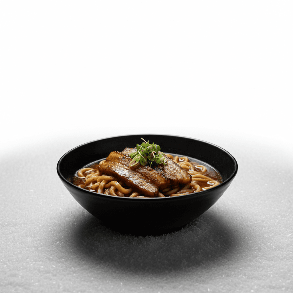 Удон со свининой